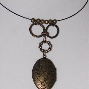 Antique Copper Locket